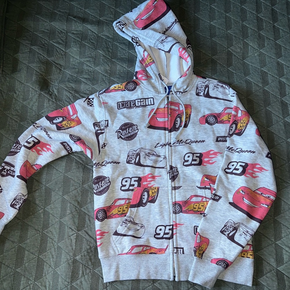 Women’s Disney Cars Gray Hoodie